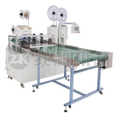 全自動(dòng)雙并線穿絕緣護(hù)套端子機(jī)
