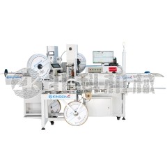 全自動熱縮管打碼插入壓接機